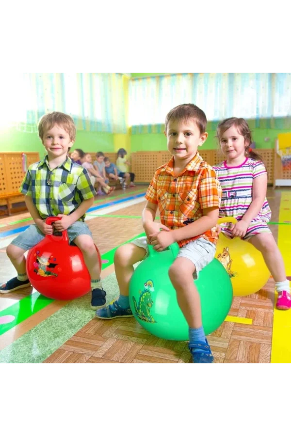 Kulplu Zıplama Ve Pilates Topu