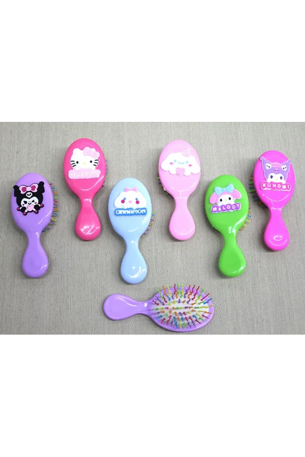 Kuromi, Hello Kitty, Cinnamon, My Melody Saç Tarağı