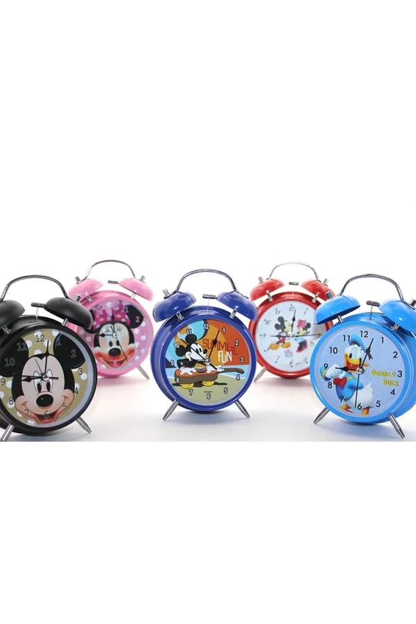 Kuromi, Hello Kitty, Mickey Mouse Masa Üstü Çalar Saat