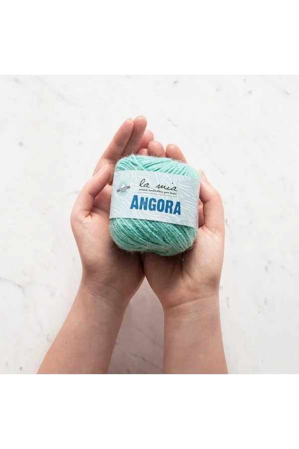 La Mia Angora 50gr Mavi El Örgü İpi - L071 - 33802