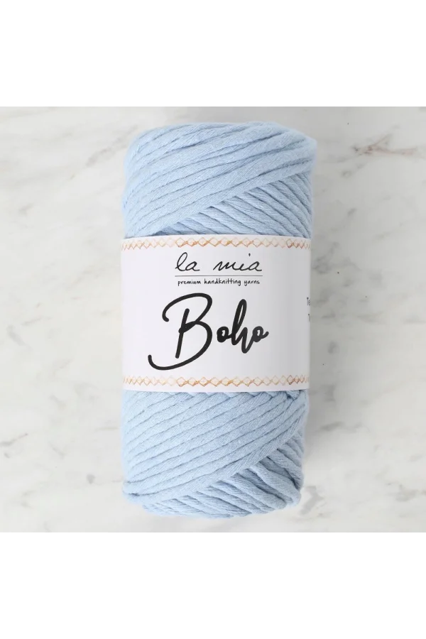 La Mia Boho Açık Mavi Büküm Makrome İpi - L069 - 33995