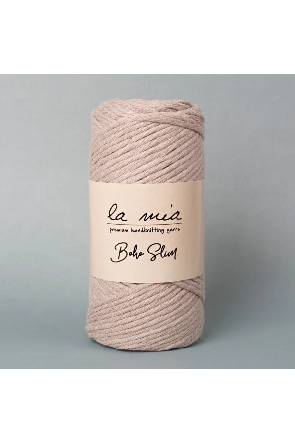 La Mia Boho Slim Bej El Örgü İpi - L156 - 34252