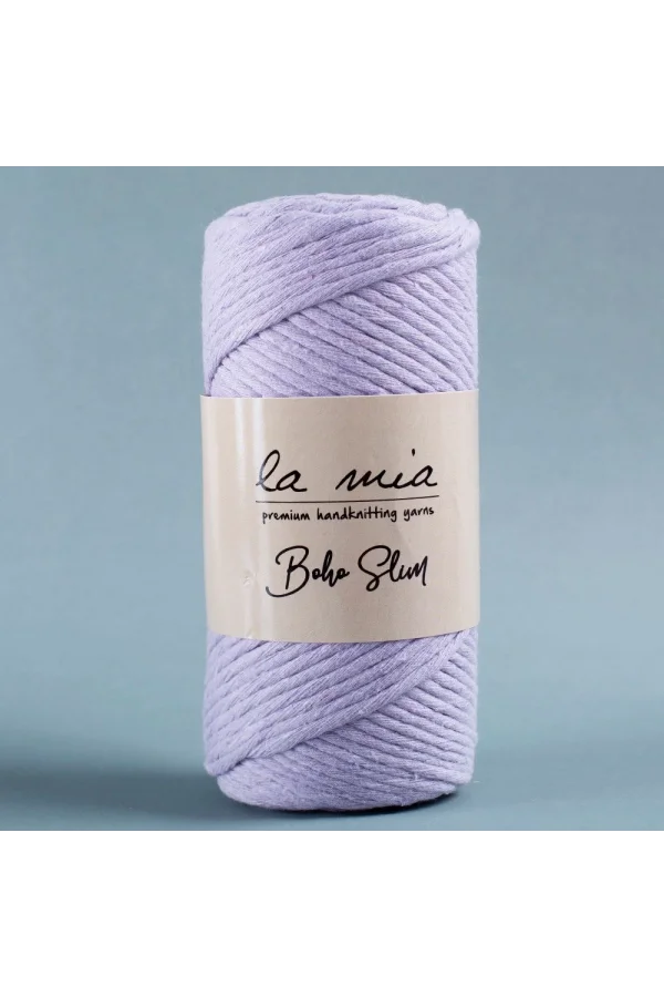 La Mia Boho Slim Lila El Örgü İpi -L067 - 34201