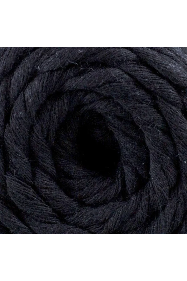 La Mia Boho Slim Siyah El Örgü İpi -L006 - 34203