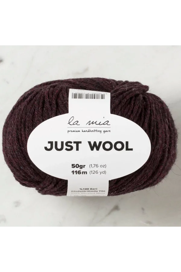 La Mia Just Wool Mürdüm El Örgü İpi - LT009 - 33835
