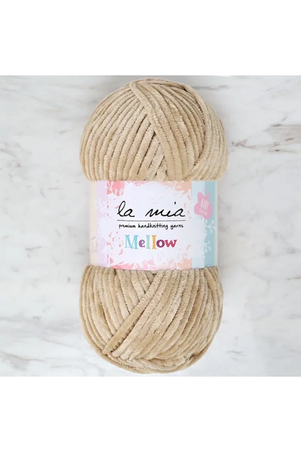 La Mia Mellow Bej El Örgü İpi - 908 - 34157