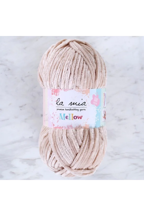 La Mia Mellow Bej El Örgü İpi - 943 - 34179