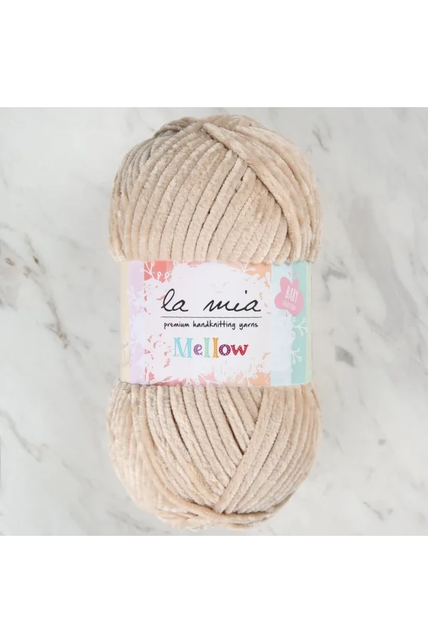 La Mia Mellow Bej El Örgü İpi - 957