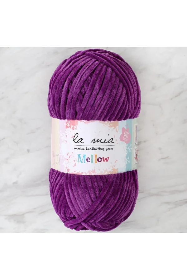 La Mia Mellow Mor El Örgü İpi - 940 - 34176