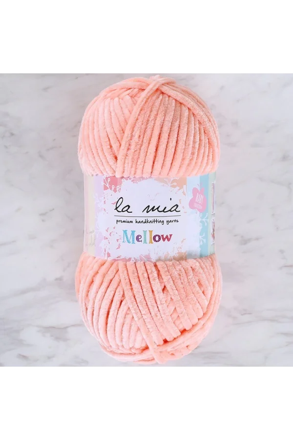 La Mia Mellow Pembe El Örgü İpi - 906 - 34155