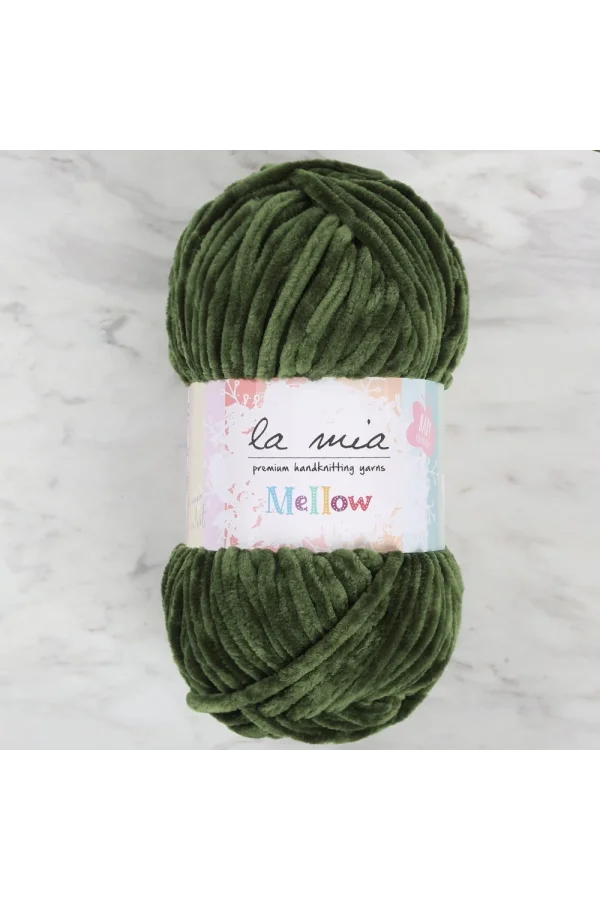 La Mia Mellow Yeşil El Örgü İpi - 955