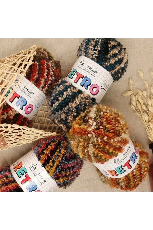 La Mia RETRO Ebruli El Örgü İpi - LM2606