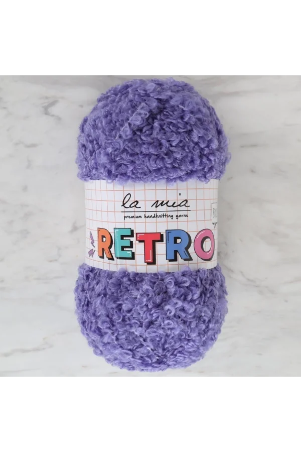 La Mia RETRO Mor El Örgü İpi - LM0510
