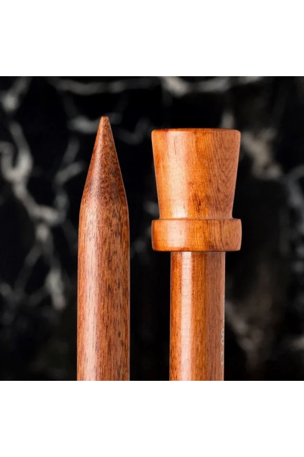 La Mia Rosewood 12 mm 36 cm Ahşap Örgü Şişi