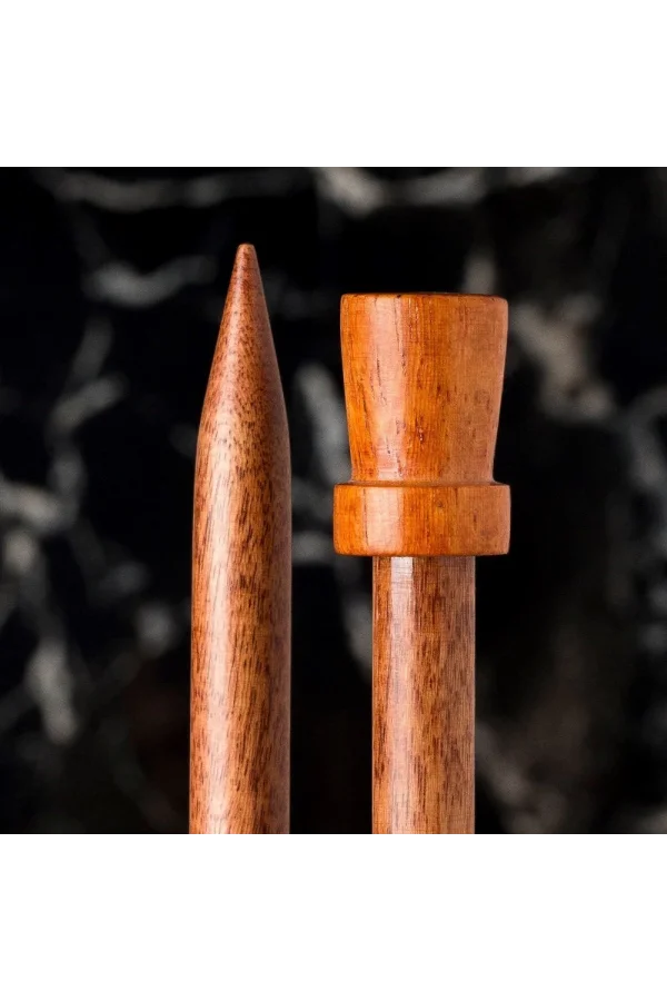 La Mia Rosewood 9 mm 36 cm Ahşap Örgü Şişi