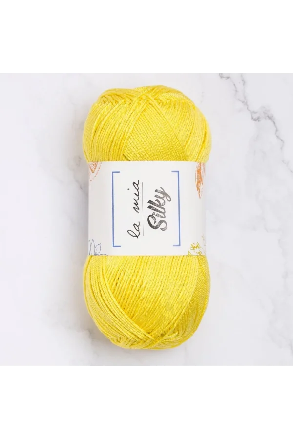 La Mia Silky Sarı El Örgü İpi - L011 - 33672