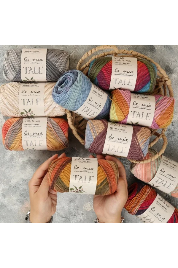 La Mia Tale Ebruli El Örgü İpi - LM116