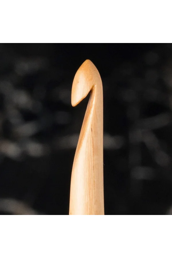 La Mia Whitewood 5 mm 15.5 cm Ahşap Yün Tığ