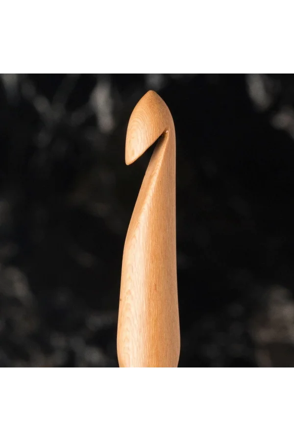 La Mia Whitewood 7 mm 15.5 cm Ahşap Yün Tığ