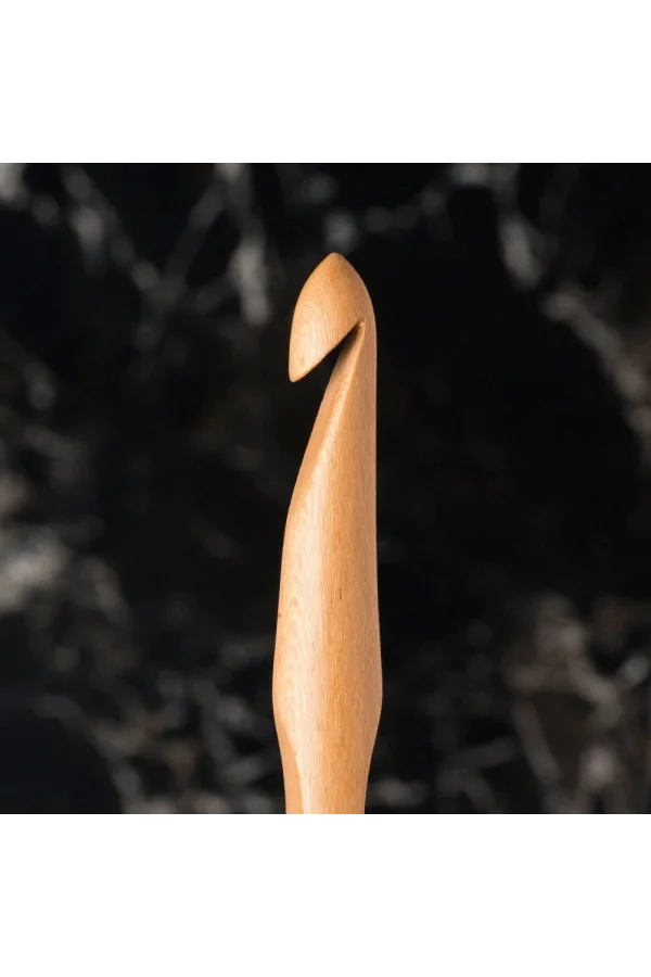 La Mia Whitewood 8 mm 15.5 cm Ahşap Yün Tığ