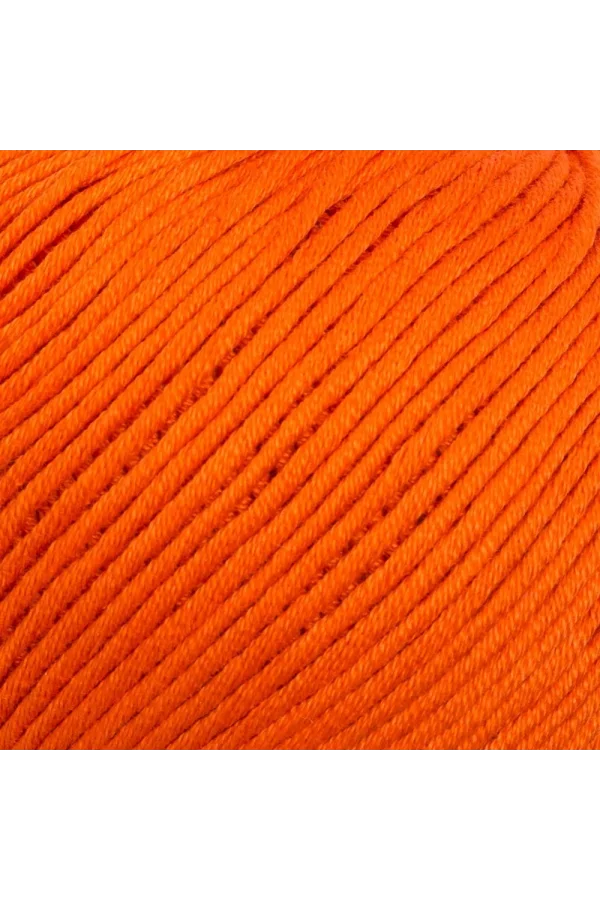 La Mia XL Mercerized Turuncu El Örgü İpi - 194 - 33772