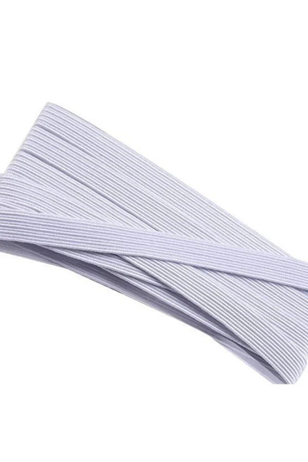 Lastik En 4 cm 10 Metre Beyaz