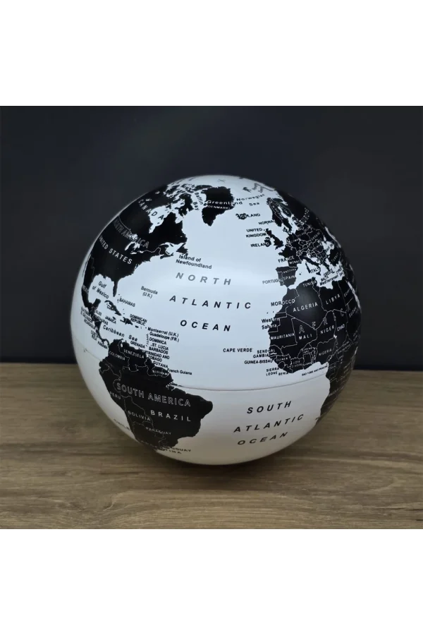 LED Işıklı 360 Derece Dönen Dünya Küresi