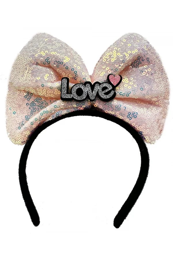 Led Işıklı Love Taç