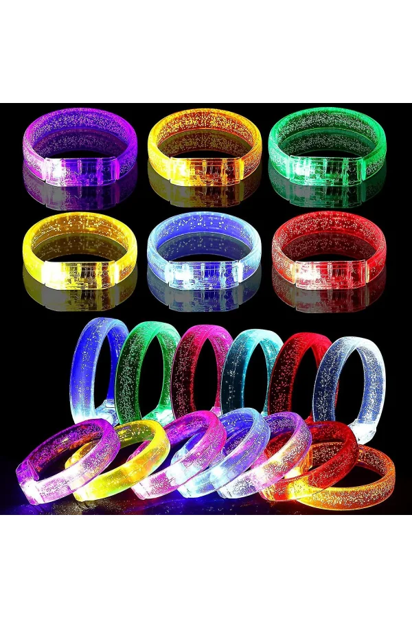 LED Işıklı Pilli Bileklik