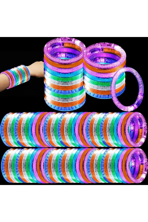 LED Işıklı Pilli Parti Bilekliği