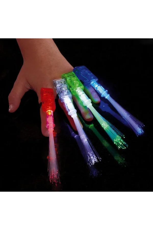 4lü LED Işıklı Renkli Püskül