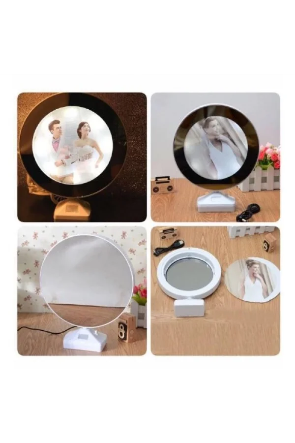 Led Işıklı Sihirli Ayna Çerçeve