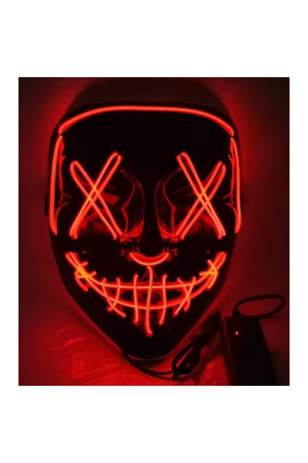 LED Işıklı Turuncu Maske