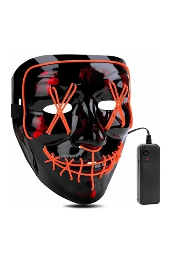 LED Işıklı Yeşil Maske