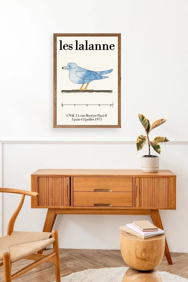 Les Lalanne Ahşap Çerçeveli Tablo