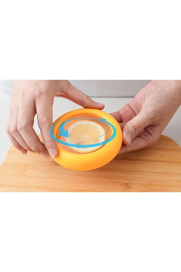 Limon Şeklinde Esnek Yiyecek Saklama Kutusu