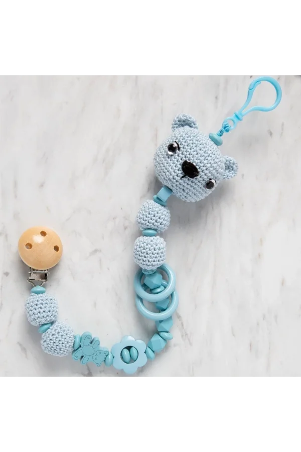 Loren 1 Adet Kedi Figürlü Ahşap Boncuk