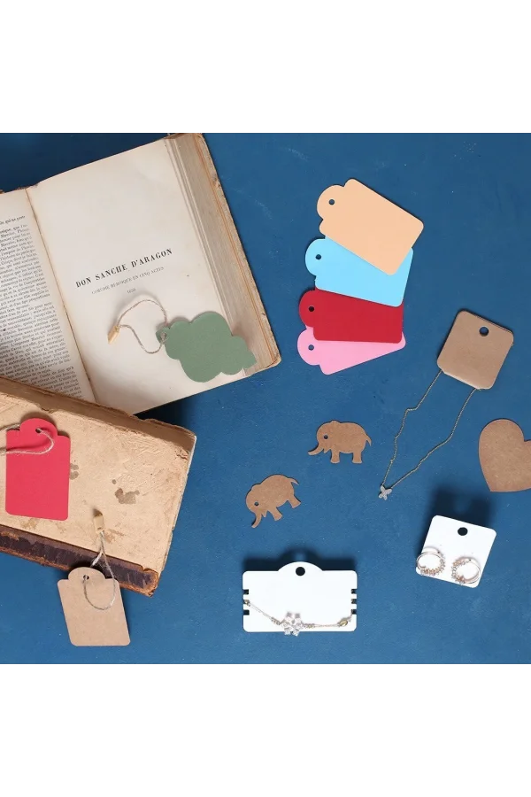 Loren 10lu Yuvarlak Yeşil Etiket ve Klipsli Etike