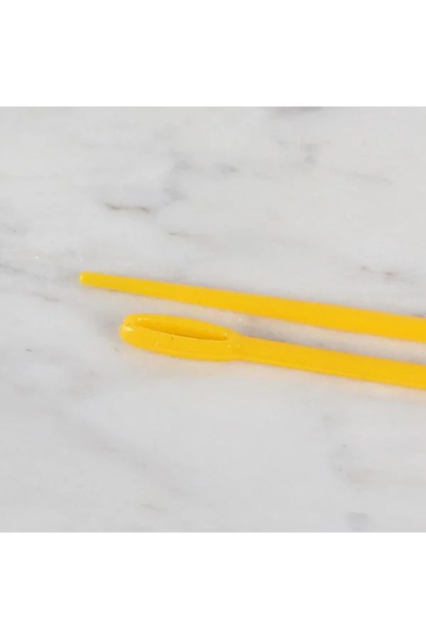 Loren 2 li Plastik Sarı Yün İğnesi