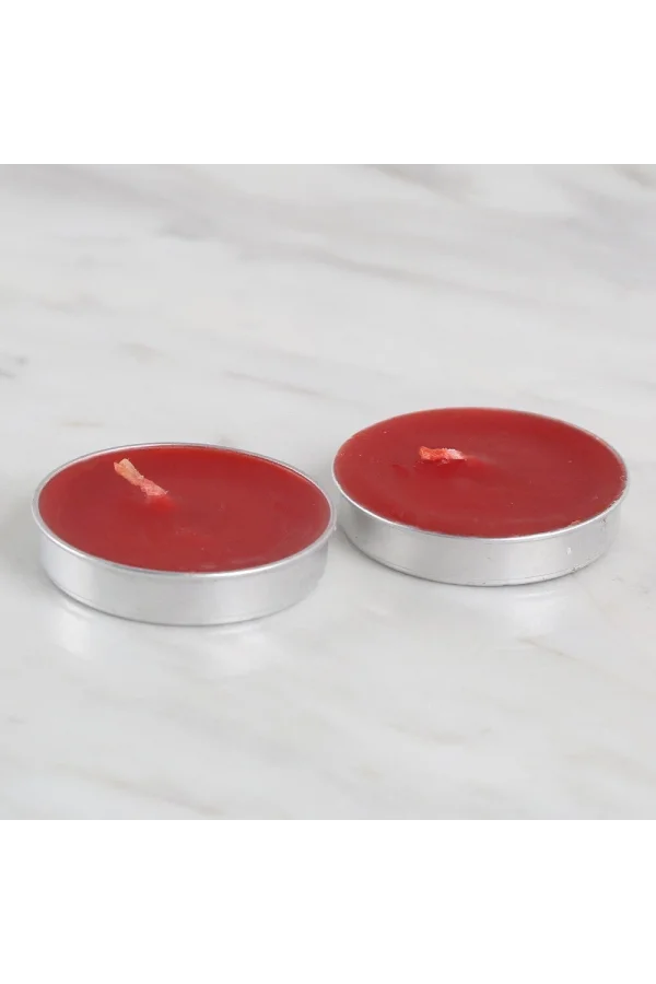 Loren 2li Tealight Mum Kırmızı