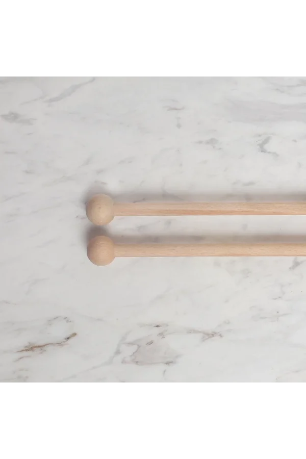 Loren 25 cm 1 Çift Ahşap Çubuk Başlıklı