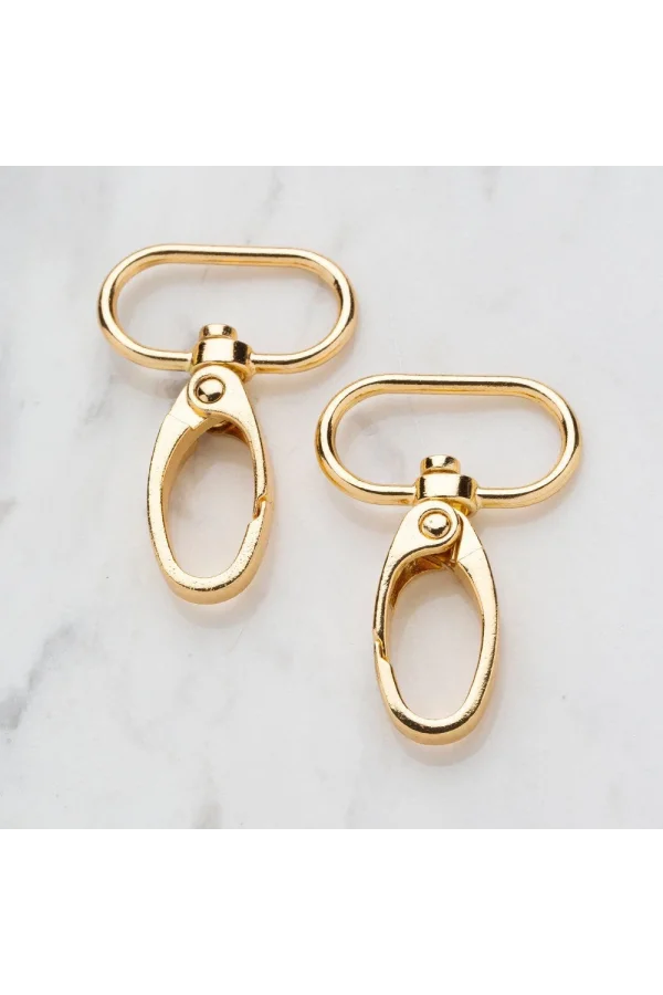 Loren 3 cm 2 li Altın Rengi Makrome Anahtarlık Kan