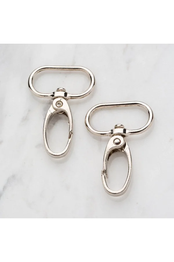 Loren 3 cm 2 li Gümüş Rengi Makrome Anahtarlık Kan