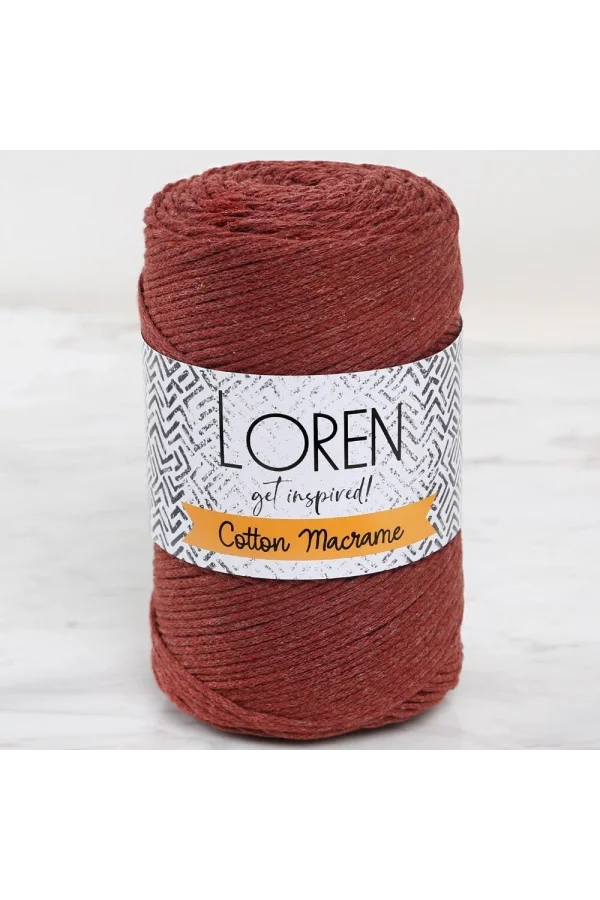 Loren Cotton Macrame Kiremit - L035