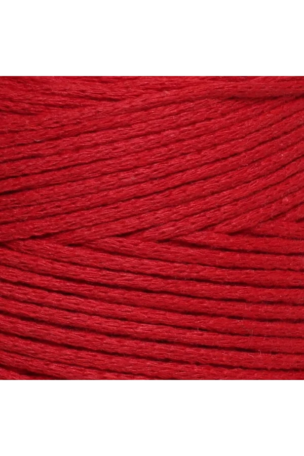 Loren Cotton Macrame Kırmızı - R095 - 34374