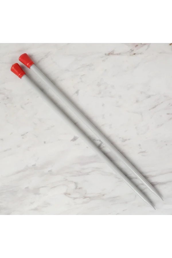 Loren Crafts 10 mm 35 cm Klasik Alüminyum Örgü Şiş