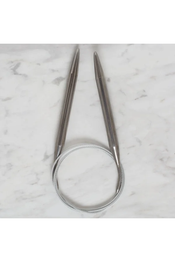 Loren Crafts 10 mm Çelik Misinalı Şiş 100 cm