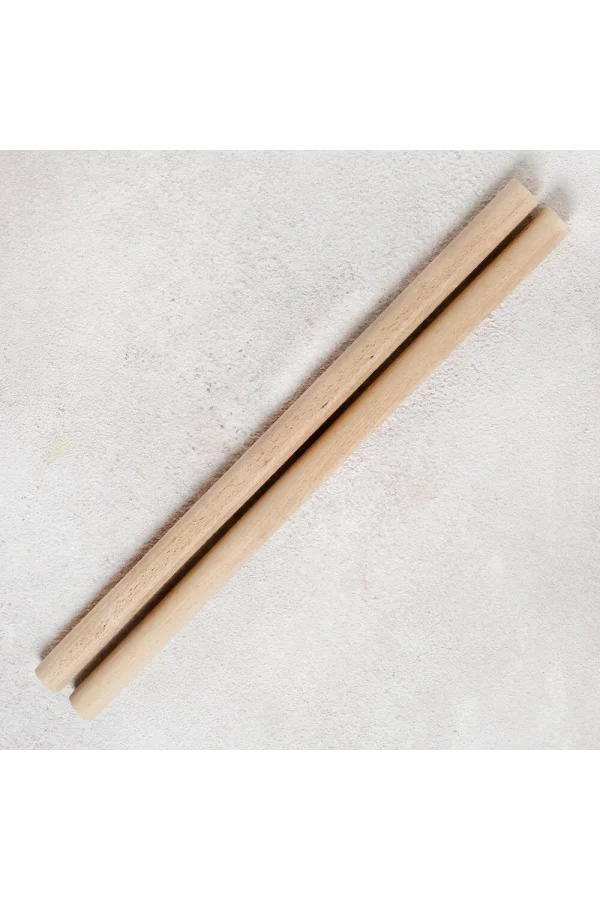 Loren Crafts 2 Adet 40 cm Makrome Çubuğu 20mm