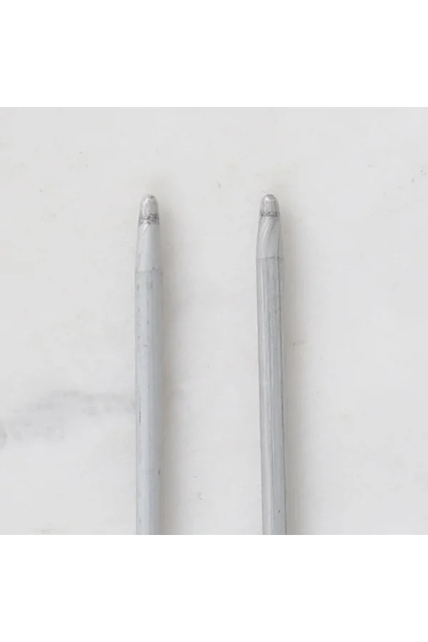 Loren Crafts 2,5 mm 35 cm Klasik Alüminyum Örgü Şi