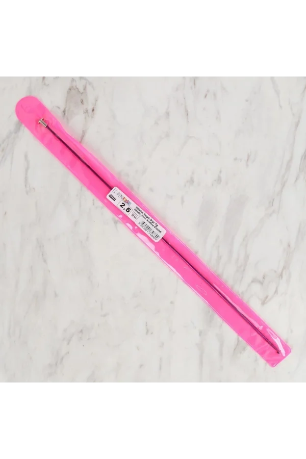 Loren Crafts 2,5 mm 35 cm Mor Renkli Metal Gagalı